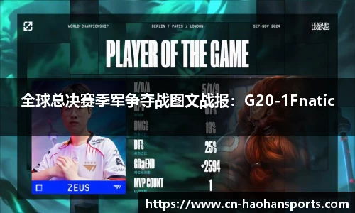 全球总决赛季军争夺战图文战报：G20-1Fnatic